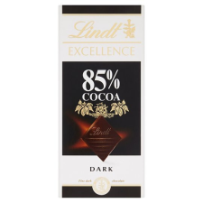  Lindt Excellence extra keserű étcsokoládé 85% 100 g csokoládé és édesség