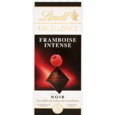  Lindt Excellence Rasberry Málna 100g/20/ csokoládé és édesség