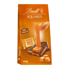 Lindt Squares tejcsokoládé karamellás töltelékkel - 144 g csokoládé és édesség