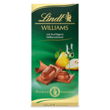  Lindt Williams Vilmos körtével töltött csokoládé 100g csokoládé és édesség