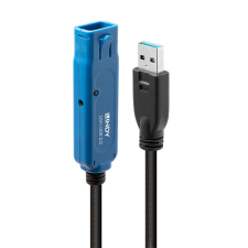  LINDY 10m USB 3.0 Active Extension kábel Pro Black kábel és adapter