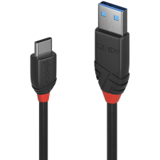 LINDY 36914 USB kábel 0,15 M USB 3.2 Gen 1 (3.1 Gen 1) USB C USB A Fekete (36914) kábel és adapter