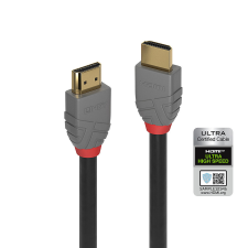 LINDY 36953 HDMI kábel 2 M HDMI A-típus (Standard) Fekete kábel és adapter