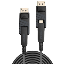LINDY 38486 DisplayPort kábel 100 M Mini DisplayPort Fekete (38486) kábel és adapter