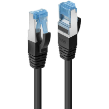 LINDY 47416 hálózati kábel Fekete 5 M Cat6a S/FTP (S-STP) (47416) kábel és adapter