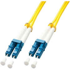 LINDY 47452 száloptikás kábel 3 M LC OS2 Sárga (47452) kábel és adapter