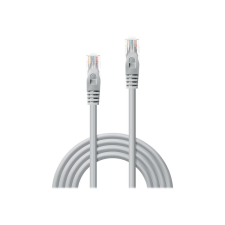 LINDY 48400 hálózati kábel Szürke 0,5 M Cat5e U/UTP (UTP) (48400) kábel és adapter