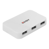 LINDY 4 Port USB 3.0 Hub Basic - hub - 4 ports (43143)