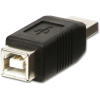 LINDY Adapter USB Typ A/B M/F  A Stecker an B Kupplung (71231)