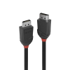 LINDY Black Line Displayport 1.2 - Displayport 1.2 Kábel 3m - Fekete