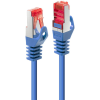 LINDY Cat.6 S/FTP 0.5m hálózati kábel Kék 0,5 M Cat6 S/FTP (S-STP) (47351)