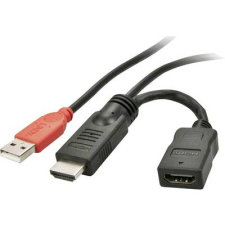 LINDY Csatlakozókábel 15.00 cm Fekete (41080) kábel és adapter