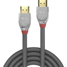 LINDY HDMI Csatlakozókábel [1x HDMI dugó - 1x HDMI dugó] 5.00 m Szürke kábel és adapter