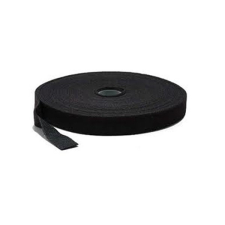  LINDY Kábelkötegelő szalag, vágható, tépőzáras, fekete kábel és adapter