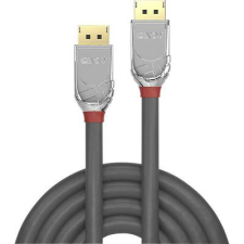 LINDY Kijelző csatlakozó Csatlakozókábel [1x DisplayPort dugó - 1x DisplayPort dugó] 5.00 m Szürke kábel és adapter