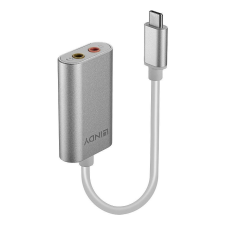 LINDY Konverter USB Typ C auf 3.5mm Audio und Mikrofon (42711) kábel és adapter