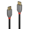 LINDY LINDY 2m USB 2.0 Type C kábel, Anthra Line