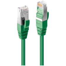LINDY Patchkabel Cat.6A S/FTP LSZH, grün 0.3m (47675) kábel és adapter