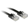 LINDY RJ45 Hálózat Csatlakozókábel CAT 6 U/UTP 30.00 cm Fekete Védővel LINDY (47520)