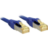 LINDY RJ45 Hálózat Csatlakozókábel CAT 6a S/FTP 1.50 m Kék Védővel LINDY (47278)