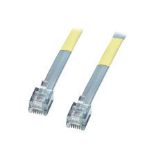 LINDY RJ-12 M/M 5.0m 5 M Szürke (34225) kábel és adapter