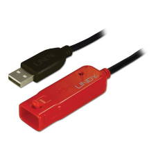 LINDY USB 2.0 Extender aktív pro, 8m (42780) (Lin42780) kábel és adapter
