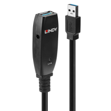 LINDY USB 3.0 3m 43353 kábel és adapter