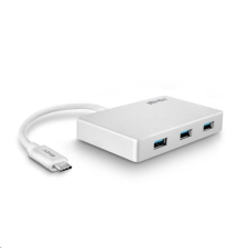 LINDY USB 3.1 Type C - 3 Port USB 3.0 hub fehér (43092) hub és switch