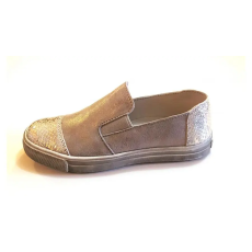 Linea 31-40 LINEA Női Slip-on bőrcipő - silver