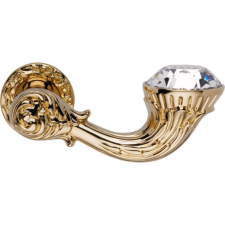 Linea Cali Brilliant Diamond francia arany körrozettás kilincsgarnitúra 1525 RB 113 OF zár és alkatrészei