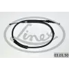 LINEX huzal, rögzítőfék 03.01.50