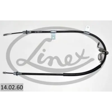 LINEX huzal, rögzítőfék 14.02.60 autóalkatrész