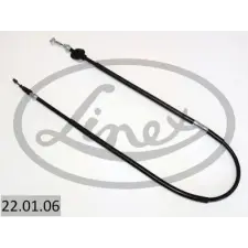 LINEX huzal, rögzítőfék 22.01.06 autóalkatrész