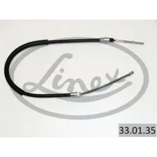 LINEX huzal, rögzítőfék 33.01.35 autóalkatrész