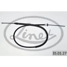 LINEX huzal, rögzítőfék 35.01.27 autóalkatrész