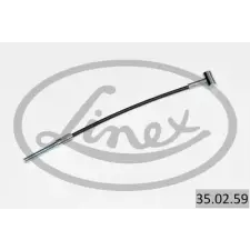 LINEX huzal, rögzítőfék 35.02.59 autóalkatrész