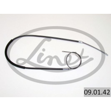 LINEX huzal, rögzítőfék LINEX 09.01.42 autóalkatrész