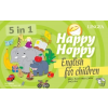 Lingea Kft. Happy Hoppy Társasjáték + Audio CD - English for children