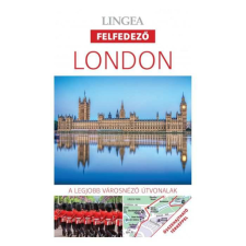 Lingea London útikönyv Lingea Felfedező London útikalauz térképmelléklettel, A legjobb városnéző útvonalak utazás