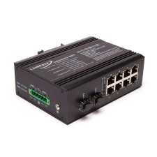 LinkEasy ISW-208-PWR Ipari Gigabit PoE Switch hub és switch