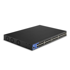 Linksys LGS352MPC 48x GbE PoE+ LAN 4x SFP+ port L3 menedzselhető PoE+ switch hub és switch