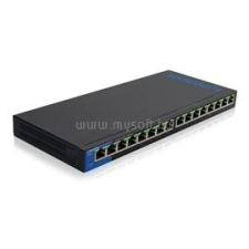 Linksys SMB LGS116 16port 10/100/1000Mbps LAN nem menedzselhető asztali Switch (LGS116-EU) hub és switch