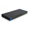 Linksys Switch, 16x1000Mbps, LGS116P, POE+ (LGS116P-EU)