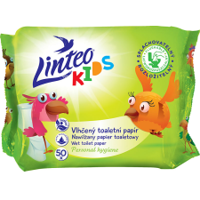LINTEO Nedves toalettpapír Linteo Kids 50db 8 594 158 371 485 higiéniai papíráru
