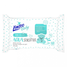 LINTEO nedves törlőkendő - Baby AQUA Sensitive 48 db törlőkendő