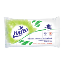 LINTEO Nedves törlőkendő konyhai Linteo 40db 8 594 008 878 331 tisztító- és takarítószer, higiénia