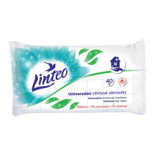 LINTEO Nedves törlőkendő univerzális Linteo 40db 8 594 008 878 348 tisztító- és takarítószer, higiénia