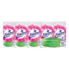 LINTEO Papír zsebkendő 3-rétegű 10x10db LINTEO SATIN 8 594 008 879 161 higiéniai papíráru