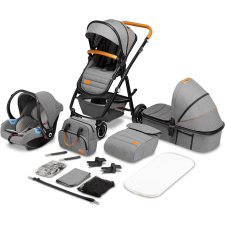 LIONELO 3 az 1-ben Amber Grey Stone (5903771700580) babakocsi