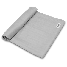 LIONELO Bamboo Swaddle Bambusz pelenka - Grey Stone mosható pelenka